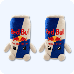 Red Bull Plush 2PCS